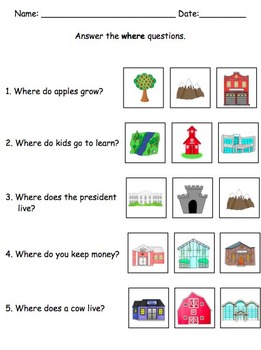 wh question mega pack by the autism helper teachers pay teachers