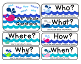 "Wh" Question Posters [Who, What, Where, When, Why, How