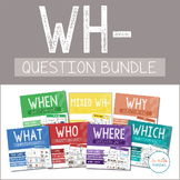 Wh-Question Unit Bundle {All Questions}