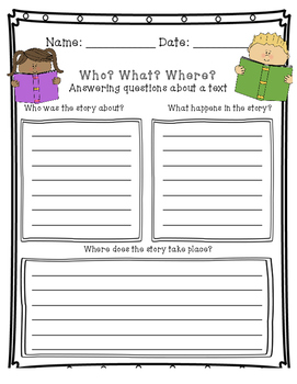 wh question worksheet by primarily waz teachers pay teachers