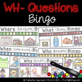 Wh- Questions Bingo