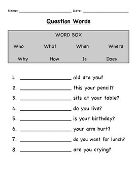 Wh Questions Worksheets For Grade 1 - best worksheet