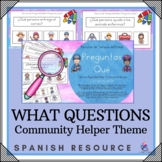Wh (What Questions) | Community Helpers Speech Therapy - S