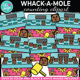 Whack A Mole Counting Clipart | Arcade Video Game Clip Art