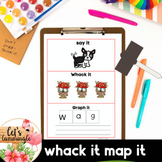 Whack a Mole CVC Words Mapping  Game Blending and Segmenti