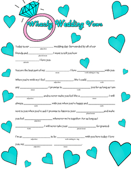 Valentine's Day vows