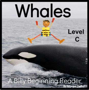 Preview of Whales Emergent Reader and Writing Prompt Guided Reading Level C/3-4