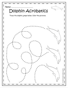 Whales - Preschool Unit Complete With Lesson Plans, Centers, Worksheets