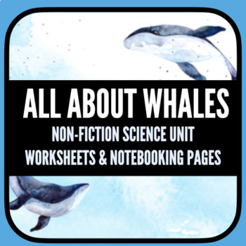 Preview of Whales Printable