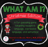 What Am I? Christmas Edition {A Describing Game}