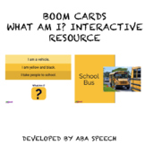 Boom Cards: What Am I? Distance Learning Activity