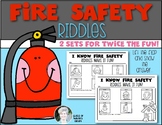 Fall Fire Safety Riddles for October What Am I?  Kindergar