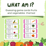 What Am I ? Guessing Game Reading skills Fruits Vegetables