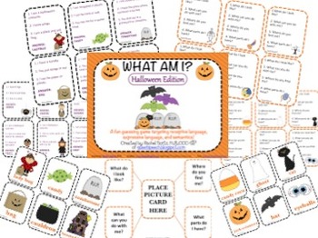 Preview of What Am I? Halloween Edition {A Describing Game}