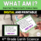 What Am I? Important Things in Earth Science Game {Digital