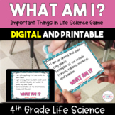 What Am I? Important Things in Life Science Game {Digital 