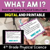 What Am I? Important Things in Physical Science Game {Digi