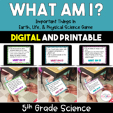What Am I?  Important Things in Science Bundle {Digital & 
