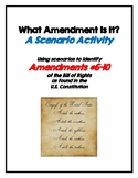 What Amendment Is It?  Scenario Cards Activity for Amendme
