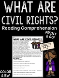 What Are Civil Rights ? Reading Comprehension Article Civi