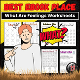 What Are Feelings Worksheets for kids