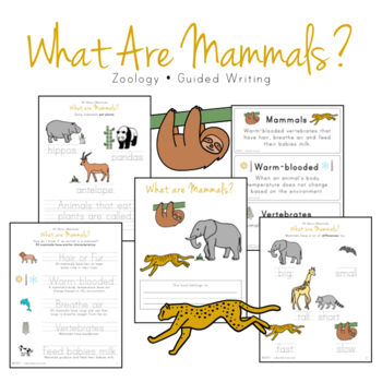 What Are Mammals? - Printable Book - Zoology - All About Mammals