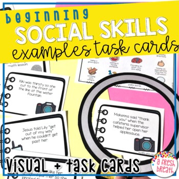 What Are Social Skills Examples by A Fresh Breath | TPT