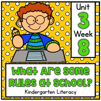 Preview of What Are Some Rules at School? Benchmark Advance Kindergarten Supp. Materials