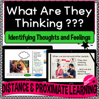Preview of What Are They Thinking? Inferring Thoughts and Feelings - Complete Lesson Plan