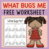 What Bugs Me - Anger Management Worksheet
