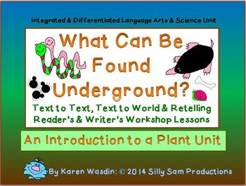 Preview of SCIENCE, READER'S & WRITER'S WORKSHOP Unit What Can Be Found Underground?