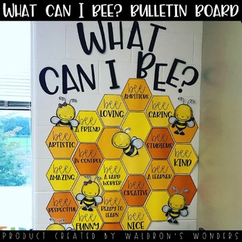 What Can I Bee? Bulletin Board by Illuminate with Iris | TpT