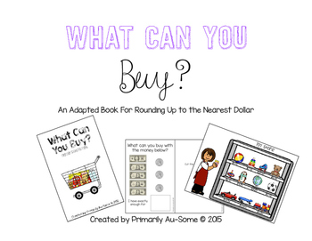 Preview of What Can You Buy?  (An Adapted Book for Making Purchases)