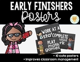 Classroom Posters for the Early Finisher