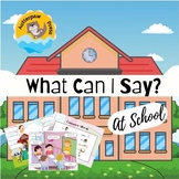 What Can I Say At School? Autism Scripts and Visual Conver