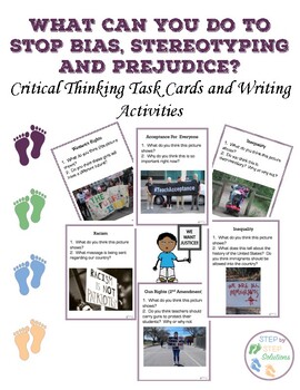 Preview of What Can You Do To Stop Bias, Stereotyping, and Prejudice-Critical Thinking Task