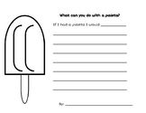 What Can You Do With a Paleta? Writing & Coloring Activity