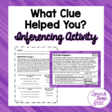What Clue Helped You? Inferencing Activity