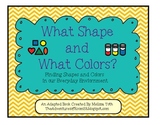 What Color and What Shape?- Adapted Book for Students with