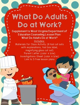 Preview of What Do Adults Do at Work?: Supplement for WV Counseling Curriculum