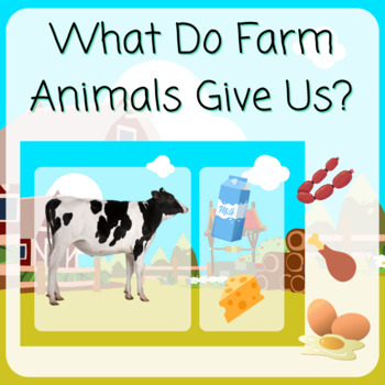 What Do Farm Animals Eat Teaching Resources | TPT