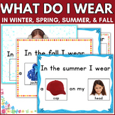 Dress the Weather Activity What Do I Wear in Winter Spring