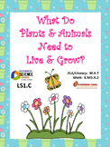 What Do Plants & Animals Need? Trade Books w/NGSS K-LS1.C 