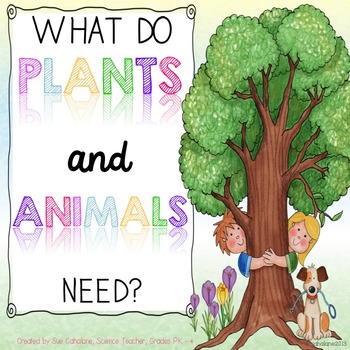 Preview of What Do Plants and Animals Need? {Aligns with NGSS K-LS1-1}