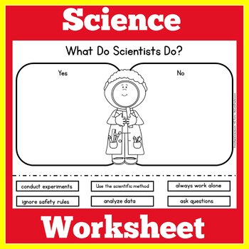 What Do Scientists Do Worksheet Activity by Green Apple Lessons | TpT