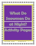 Winter Math and Reading Activity