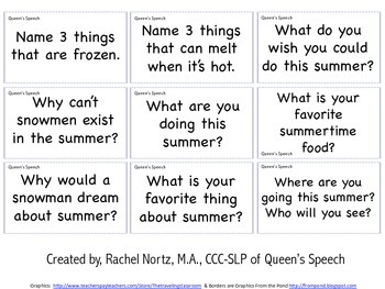 What Do Snowmen Do in Summer? {1,000 Follower FREEBIE} by Queen's Speech