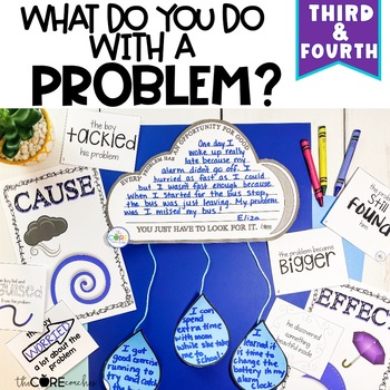 Preview of What Do You Do With a Problem Read Aloud - Reading Comprehension 3rd, 4th grade