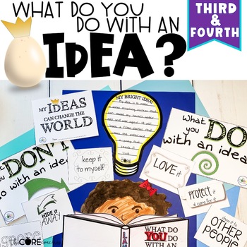Preview of What Do You Do With an Idea Read Aloud - Reading Comprehension 3rd, 4th grade