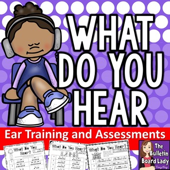Preview of What Do You Hear Ear Training and Assessments